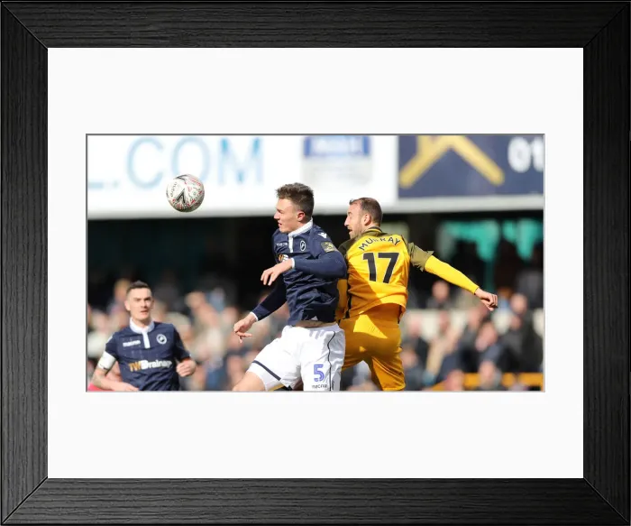 Framed Print : FA Cup Quarterfinal Showdown: Millwall vs. Brighton and Hove Albion at The Den (17MAR19) Framed Print : FA Cup Quarterfinal Showdown: Millwall vs. Brighton and Hove Albion at The Den (17MAR19)