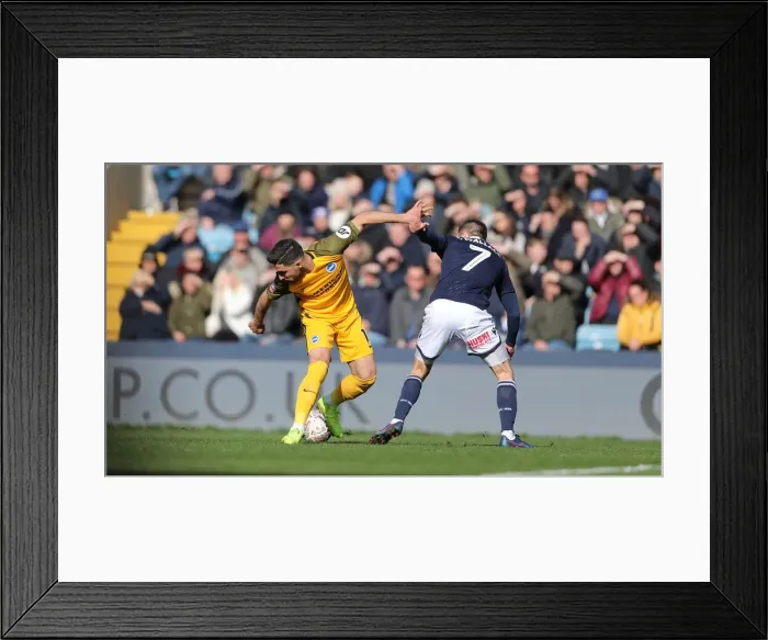 Framed Print : Brighton and Hove Albion vs. Millwall: FA Cup Quarterfinal Battle at The Den (17 March 2019) Framed Print : Brighton and Hove Albion vs. Millwall: FA Cup Quarterfinal Battle at The Den (17 March 2019)