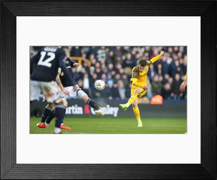 Framed Print : FA Cup Quarterfinal Showdown: Millwall vs. Brighton and Hove Albion at The Den (17MAR19) Framed Print : FA Cup Quarterfinal Showdown: Millwall vs. Brighton and Hove Albion at The Den (17MAR19)
