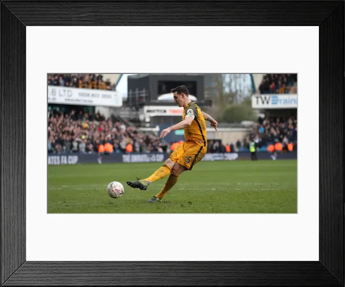 Framed Print : FA Cup Quarterfinal Showdown: Millwall vs. Brighton & Hove Albion at The Den (17MAR19) Framed Print : FA Cup Quarterfinal Showdown: Millwall vs. Brighton & Hove Albion at The Den (17MAR19)