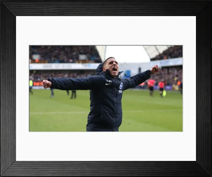 Framed Print : FA Cup Quarterfinal Showdown: Millwall vs. Brighton and Hove Albion at The Den (17 March 2019) Framed Print : FA Cup Quarterfinal Showdown: Millwall vs. Brighton and Hove Albion at The Den (17 March 2019)