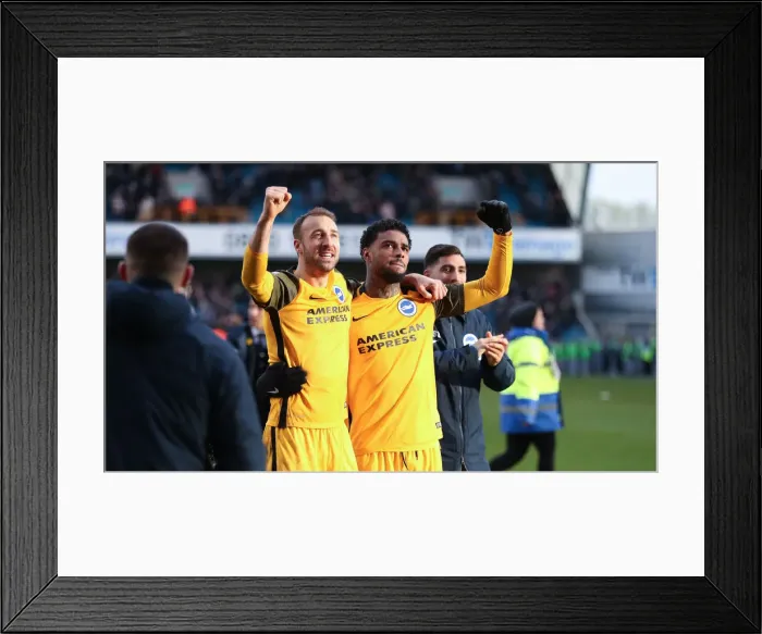Framed Print : Brighton and Hove Albion vs. Millwall: FA Cup Quarterfinal Battle at The Den (17MAR19) Framed Print : Brighton and Hove Albion vs. Millwall: FA Cup Quarterfinal Battle at The Den (17MAR19)