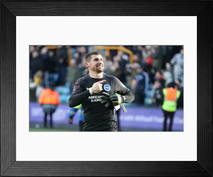 Framed Print : Brighton and Hove Albion vs. Millwall: FA Cup Quarterfinal Battle at The Den (17MAR19) Framed Print : Brighton and Hove Albion vs. Millwall: FA Cup Quarterfinal Battle at The Den (17MAR19)