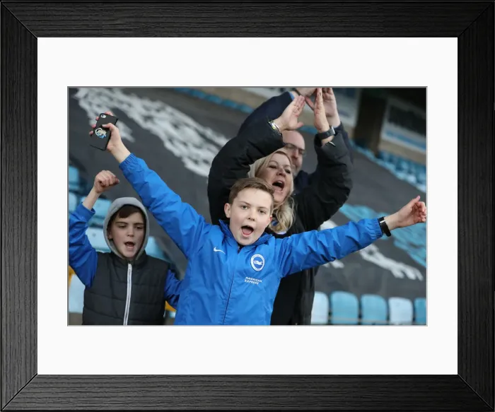 Framed Print : Brighton and Hove Albion vs. Millwall: FA Cup Quarterfinal Battle at The Den (17MAR19) Framed Print : Brighton and Hove Albion vs. Millwall: FA Cup Quarterfinal Battle at The Den (17MAR19)