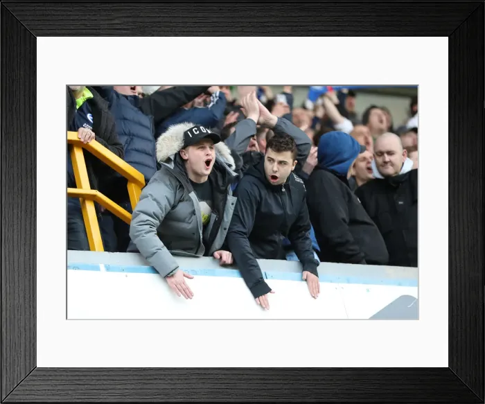 Framed Print : FA Cup Quarterfinal Showdown: Millwall vs. Brighton and Hove Albion at The Den (17March19) Framed Print : FA Cup Quarterfinal Showdown: Millwall vs. Brighton and Hove Albion at The Den (17March19)