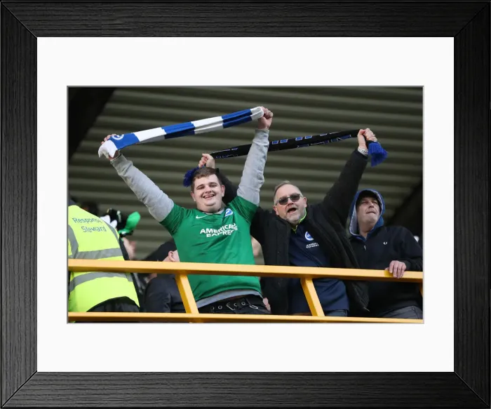 Framed Print : FA Cup Quarterfinal Showdown: Millwall vs. Brighton and Hove Albion at The Den (17March19) Framed Print : FA Cup Quarterfinal Showdown: Millwall vs. Brighton and Hove Albion at The Den (17March19)