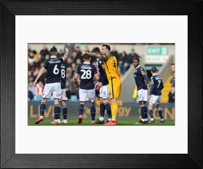 Framed Print : Brighton and Hove Albion vs. Millwall: FA Cup Quarterfinal Battle at The Den (17MAR19) Framed Print : Brighton and Hove Albion vs. Millwall: FA Cup Quarterfinal Battle at The Den (17MAR19)