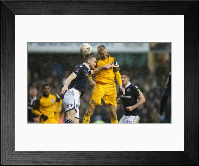 Framed Print : Brighton and Hove Albion vs. Millwall: FA Cup Quarterfinal Battle at The Den (17MAR19) Framed Print : Brighton and Hove Albion vs. Millwall: FA Cup Quarterfinal Battle at The Den (17MAR19)