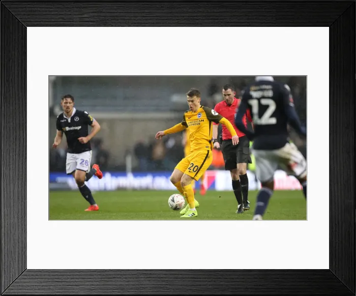Framed Print : Brighton and Hove Albion vs. Millwall: FA Cup Quarterfinal Battle at The Den (17Mar19) Framed Print : Brighton and Hove Albion vs. Millwall: FA Cup Quarterfinal Battle at The Den (17Mar19)