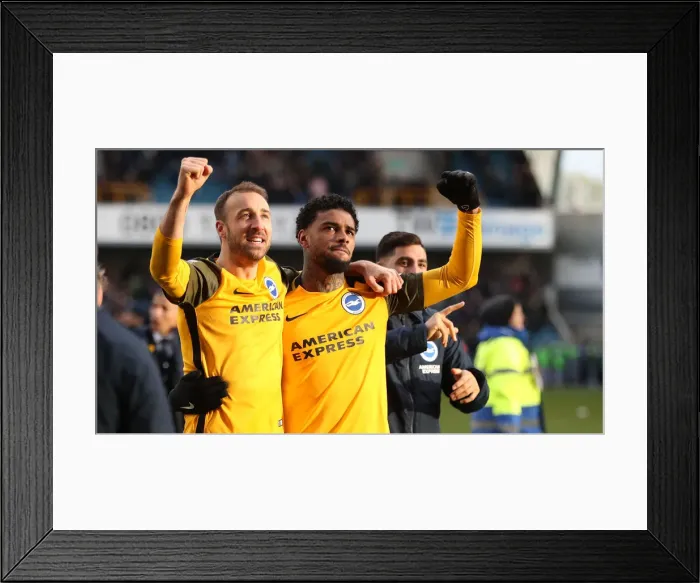 Framed Print : FA Cup Quarterfinal Showdown: Millwall vs. Brighton and Hove Albion at The Den (17MAR19) Framed Print : FA Cup Quarterfinal Showdown: Millwall vs. Brighton and Hove Albion at The Den (17MAR19)