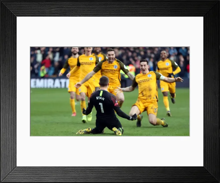 Framed Print : Brighton and Hove Albion vs. Millwall: FA Cup Quarterfinal Battle at The Den (17MAR19) Framed Print : Brighton and Hove Albion vs. Millwall: FA Cup Quarterfinal Battle at The Den (17MAR19)
