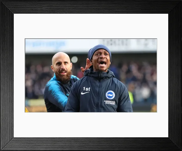 Framed Print : FA Cup Quarterfinal Showdown: Millwall vs. Brighton and Hove Albion at The Den (17MAR19) Framed Print : FA Cup Quarterfinal Showdown: Millwall vs. Brighton and Hove Albion at The Den (17MAR19)
