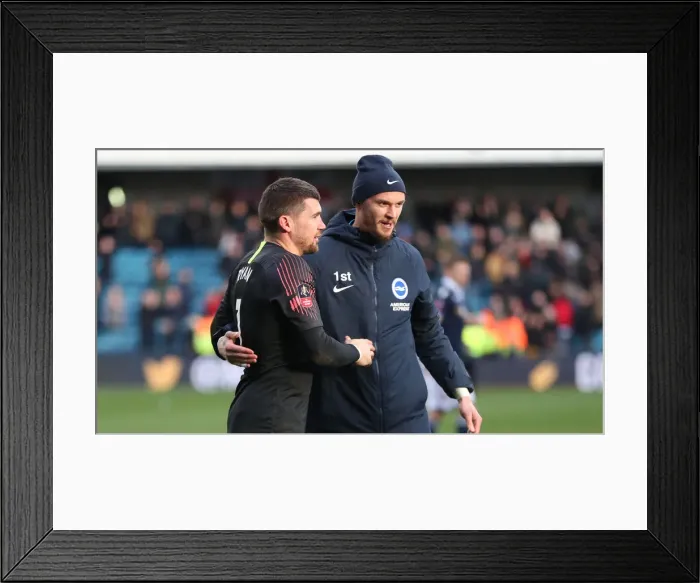 Framed Print : FA Cup Quarterfinal Showdown: Millwall vs. Brighton and Hove Albion at The Den (17MAR19) Framed Print : FA Cup Quarterfinal Showdown: Millwall vs. Brighton and Hove Albion at The Den (17MAR19)