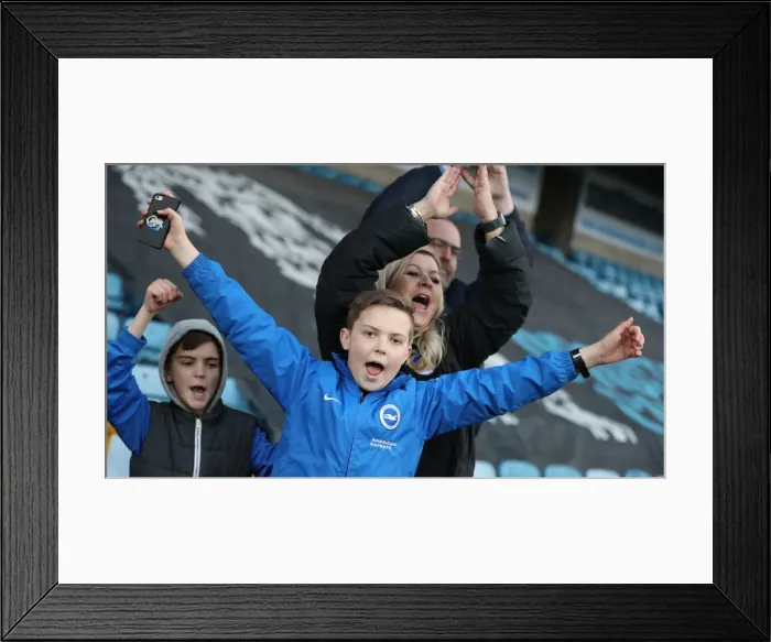 Framed Print : Brighton and Hove Albion vs. Millwall: FA Cup Quarterfinal Battle at The Den (17MAR19) Framed Print : Brighton and Hove Albion vs. Millwall: FA Cup Quarterfinal Battle at The Den (17MAR19)