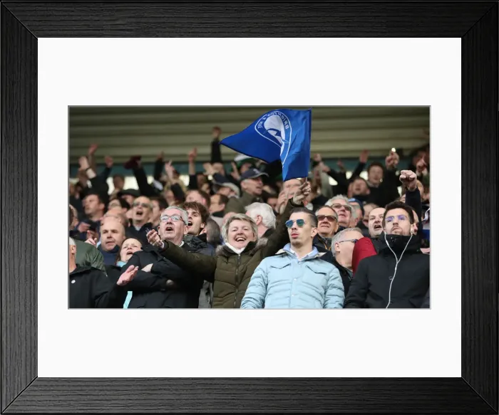 Framed Print : Brighton and Hove Albion vs. Millwall: Emirates FA Cup Quarterfinal Battle at The Den (17MAR19) Framed Print : Brighton and Hove Albion vs. Millwall: Emirates FA Cup Quarterfinal Battle at The Den (17MAR19)