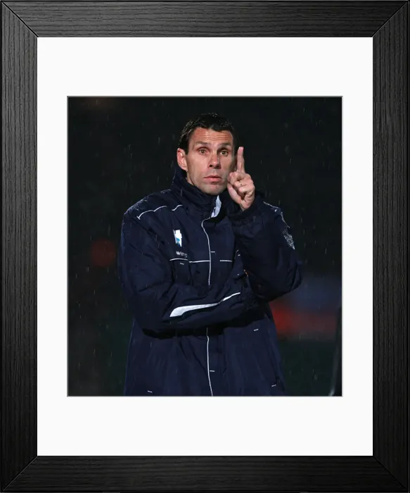 Framed Print : Brighton & Hove Albion vs Rushden & Diamonds: A Home Victory in the FA Cup (2009-10)