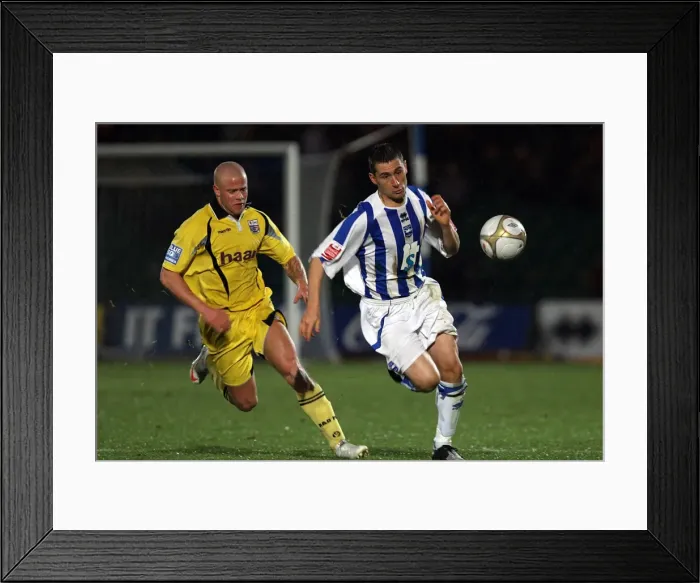 Framed Print : Brighton & Hove Albion vs Rushden & Diamonds (FA Cup, 2009-10): Home Game Framed Print : Brighton & Hove Albion vs Rushden & Diamonds (FA Cup, 2009-10): Home Game