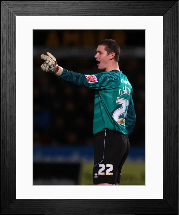 Framed Print : Graeme Smith of Brighton & Hove Albion FC Framed Print : Graeme Smith of Brighton & Hove Albion FC