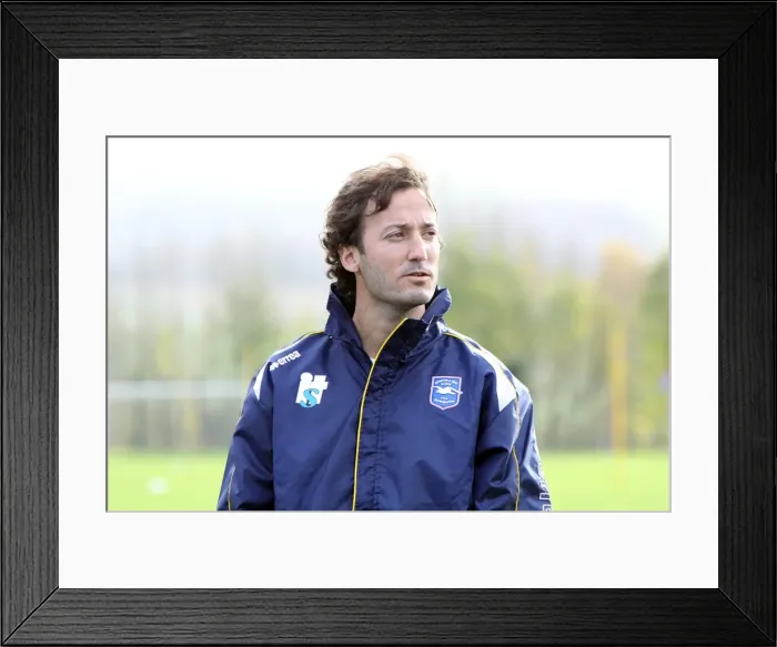 Framed Print : Mauricio Taricco: A Former Brighton and Hove Albion Star Framed Print : Mauricio Taricco: A Former Brighton and Hove Albion Star
