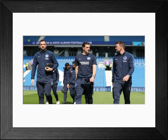 Framed Print : Brighton and Hove Albion vs. Southampton: A Premier League Battle at American Express Community Stadium (30.03.19)