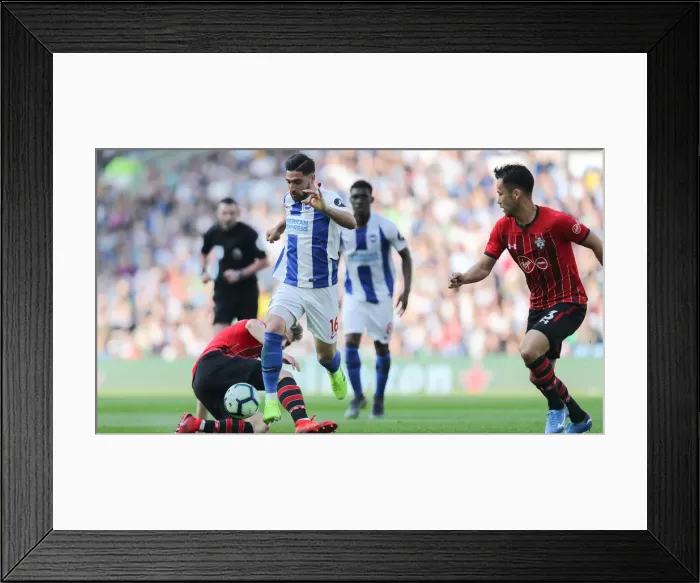 Framed Print : Brighton and Hove Albion vs. Southampton: Premier League Showdown at American Express Community Stadium (30MAR19) Framed Print : Brighton and Hove Albion vs. Southampton: Premier League Showdown at American Express Community Stadium (30MAR19)