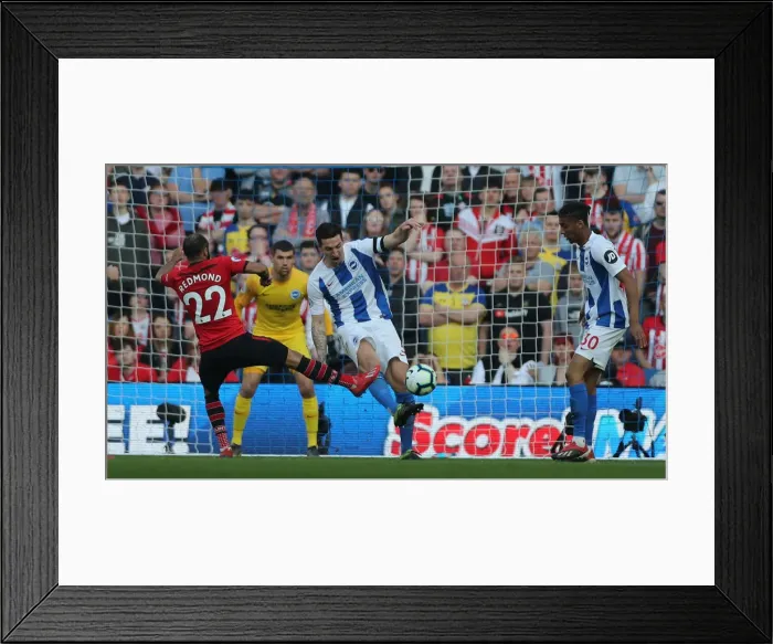 Framed Print : Brighton and Hove Albion vs. Southampton: Premier League Showdown at American Express Community Stadium (30MAR19) Framed Print : Brighton and Hove Albion vs. Southampton: Premier League Showdown at American Express Community Stadium (30MAR19)