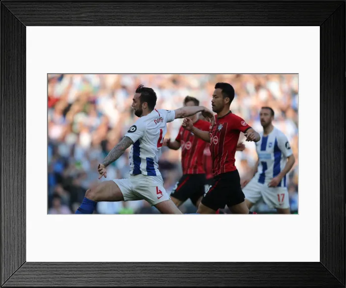 Framed Print : Brighton and Hove Albion vs. Southampton: Premier League Showdown at American Express Community Stadium (30MAR19) Framed Print : Brighton and Hove Albion vs. Southampton: Premier League Showdown at American Express Community Stadium (30MAR19)