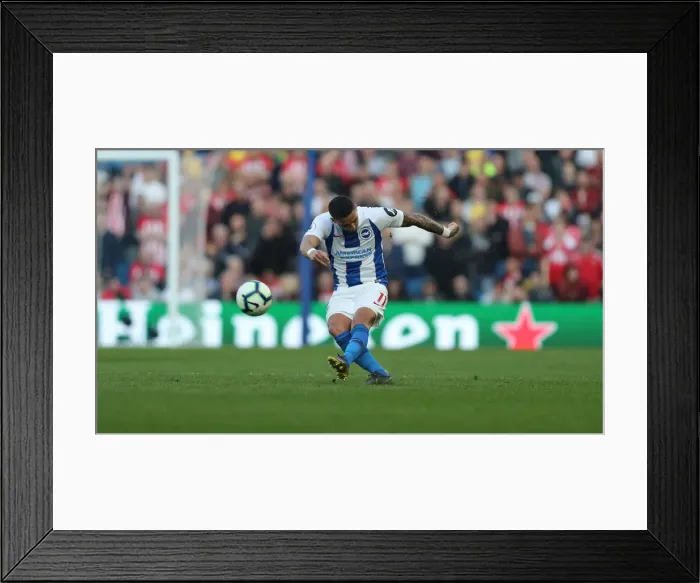 Framed Print : Brighton and Hove Albion vs. Southampton: Premier League Battle at American Express Community Stadium (30MAR19) Framed Print : Brighton and Hove Albion vs. Southampton: Premier League Battle at American Express Community Stadium (30MAR19)