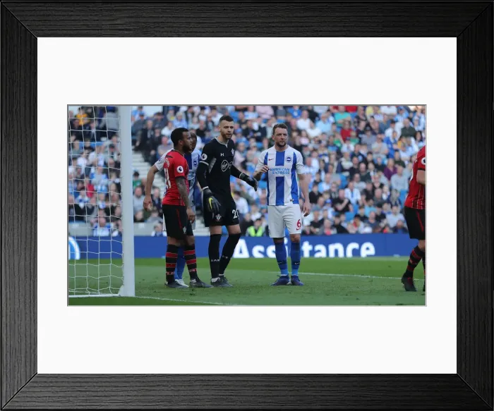 Framed Print : Brighton and Hove Albion vs. Southampton: March Showdown in the Premier League (30MAR19) Framed Print : Brighton and Hove Albion vs. Southampton: March Showdown in the Premier League (30MAR19)