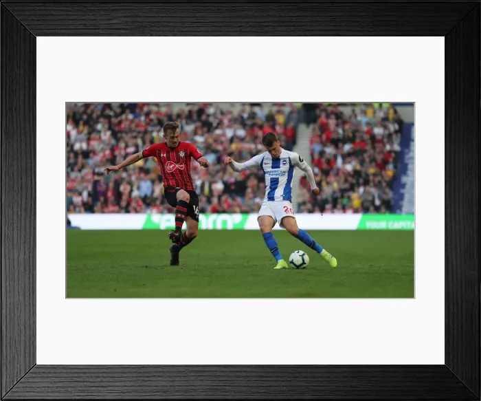 Framed Print : Brighton and Hove Albion vs. Southampton: Premier League Showdown at American Express Community Stadium (30MAR19) Framed Print : Brighton and Hove Albion vs. Southampton: Premier League Showdown at American Express Community Stadium (30MAR19)