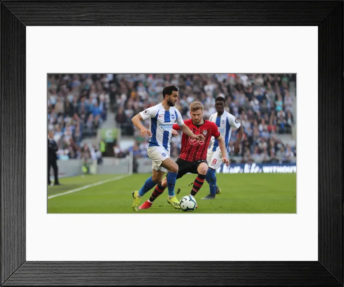 Framed Print : Brighton and Hove Albion vs. Southampton: Premier League Showdown at American Express Community Stadium (30MAR19) Framed Print : Brighton and Hove Albion vs. Southampton: Premier League Showdown at American Express Community Stadium (30MAR19)