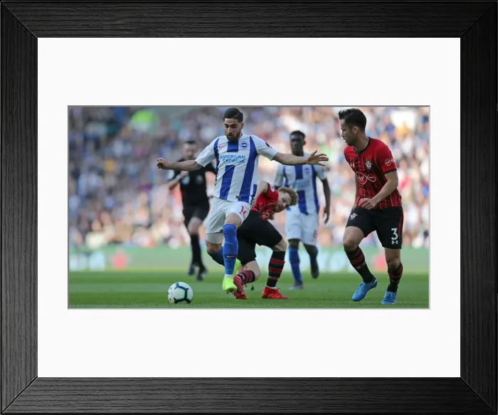 Framed Print : Brighton and Hove Albion vs. Southampton: Premier League Showdown at American Express Community Stadium (30MAR19) Framed Print : Brighton and Hove Albion vs. Southampton: Premier League Showdown at American Express Community Stadium (30MAR19)