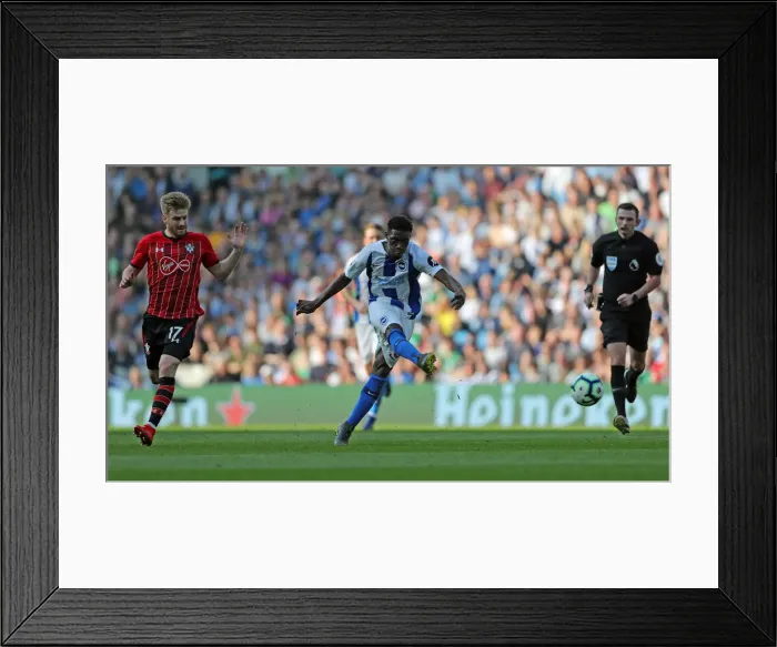 Framed Print : Brighton and Hove Albion vs. Southampton: Premier League Showdown at American Express Community Stadium (30MAR19) Framed Print : Brighton and Hove Albion vs. Southampton: Premier League Showdown at American Express Community Stadium (30MAR19)