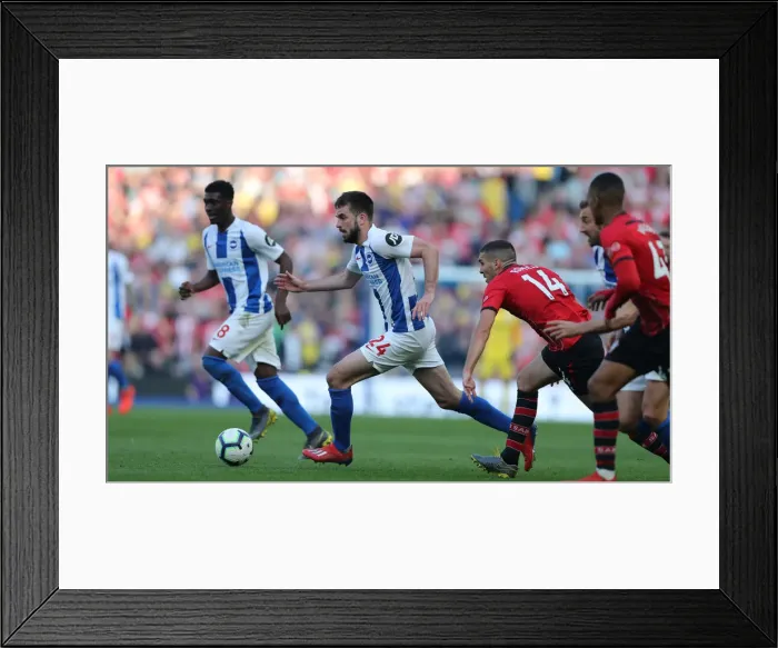 Framed Print : Brighton and Hove Albion vs. Southampton: Premier League Showdown at American Express Community Stadium (30MAR19) Framed Print : Brighton and Hove Albion vs. Southampton: Premier League Showdown at American Express Community Stadium (30MAR19)