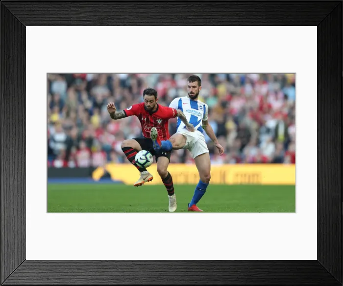 Framed Print : Brighton and Hove Albion vs. Southampton: Premier League Battle at American Express Community Stadium (30MAR19) Framed Print : Brighton and Hove Albion vs. Southampton: Premier League Battle at American Express Community Stadium (30MAR19)