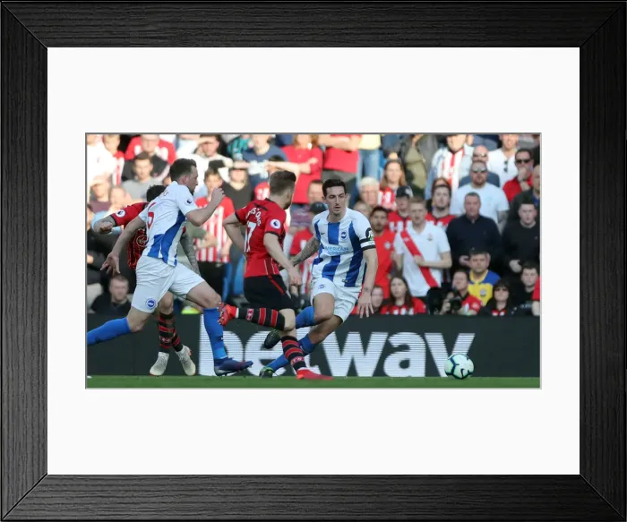 Framed Print : Brighton and Hove Albion vs. Southampton: Premier League Battle at American Express Community Stadium (30MAR19) Framed Print : Brighton and Hove Albion vs. Southampton: Premier League Battle at American Express Community Stadium (30MAR19)