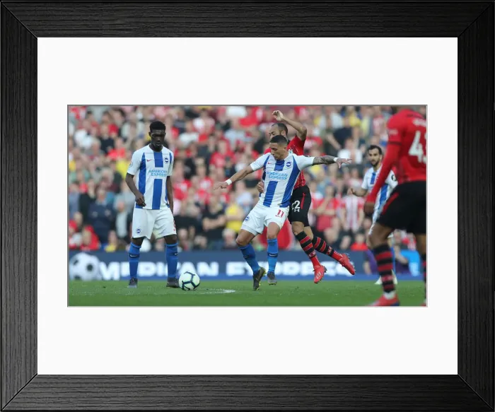 Framed Print : Premier League Showdown: Brighton & Hove Albion vs. Southampton (30MAR19) - American Express Community Stadium