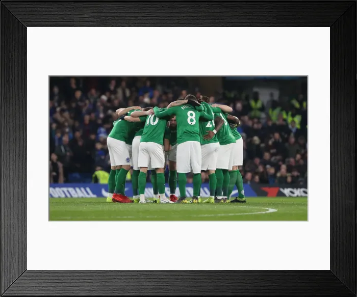 Framed Print : Premier League Showdown: Chelsea vs. Brighton and Hove Albion at Stamford Bridge (03APR19) Framed Print : Premier League Showdown: Chelsea vs. Brighton and Hove Albion at Stamford Bridge (03APR19)
