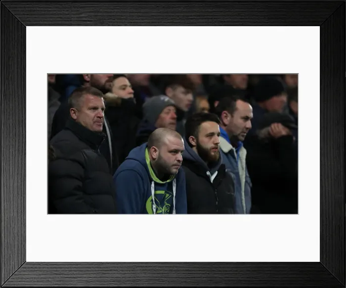 Framed Print : Premier League Showdown: Chelsea vs. Brighton and Hove Albion at Stamford Bridge (03APR19)