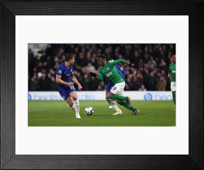 Framed Print : Premier League Showdown: Chelsea vs. Brighton & Hove Albion at Stamford Bridge (03APR19) Framed Print : Premier League Showdown: Chelsea vs. Brighton & Hove Albion at Stamford Bridge (03APR19)