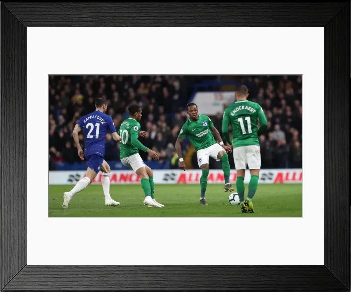 Framed Print : Premier League Showdown: Chelsea vs. Brighton and Hove Albion at Stamford Bridge (03APR19) Framed Print : Premier League Showdown: Chelsea vs. Brighton and Hove Albion at Stamford Bridge (03APR19)