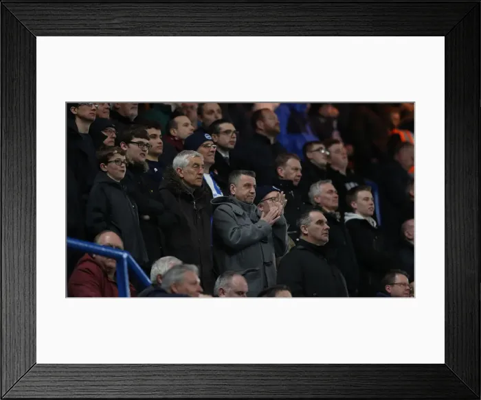 Framed Print : Battle in the Premier League: Chelsea vs. Brighton and Hove Albion (03APR19) Framed Print : Battle in the Premier League: Chelsea vs. Brighton and Hove Albion (03APR19)