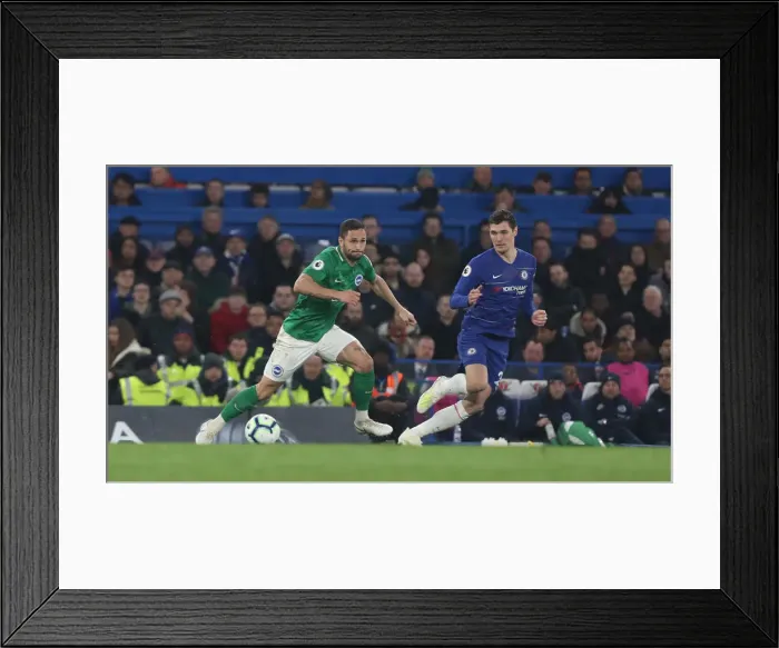 Framed Print : Premier League Showdown: Chelsea vs. Brighton and Hove Albion at Stamford Bridge (03APR19) Framed Print : Premier League Showdown: Chelsea vs. Brighton and Hove Albion at Stamford Bridge (03APR19)