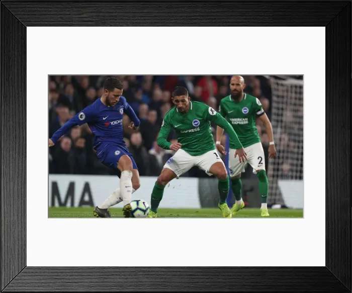 Framed Print : Premier League Showdown: Chelsea vs. Brighton and Hove Albion at Stamford Bridge (03APR19) Framed Print : Premier League Showdown: Chelsea vs. Brighton and Hove Albion at Stamford Bridge (03APR19)