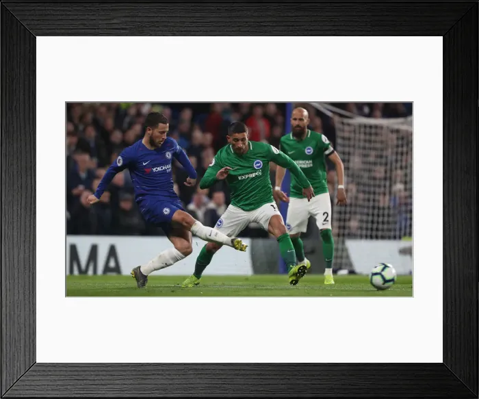 Framed Print : Premier League Showdown: Chelsea vs. Brighton and Hove Albion at Stamford Bridge (03APR19) Framed Print : Premier League Showdown: Chelsea vs. Brighton and Hove Albion at Stamford Bridge (03APR19)