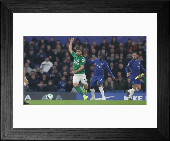Framed Print : Premier League Showdown: Chelsea vs. Brighton and Hove Albion at Stamford Bridge (03APR19) Framed Print : Premier League Showdown: Chelsea vs. Brighton and Hove Albion at Stamford Bridge (03APR19)