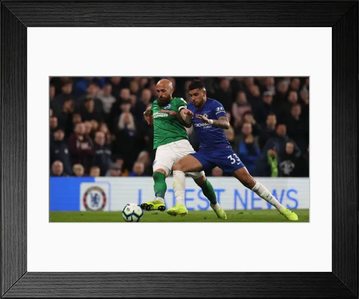 Framed Print : Premier League Showdown: Chelsea vs. Brighton and Hove Albion at Stamford Bridge (03APR19) Framed Print : Premier League Showdown: Chelsea vs. Brighton and Hove Albion at Stamford Bridge (03APR19)