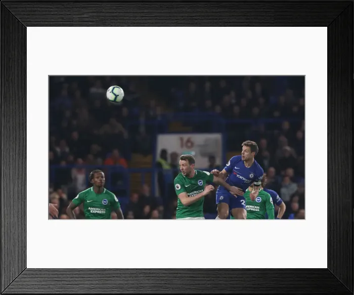 Framed Print : Premier League Showdown: Chelsea vs. Brighton and Hove Albion at Stamford Bridge (03APR19) Framed Print : Premier League Showdown: Chelsea vs. Brighton and Hove Albion at Stamford Bridge (03APR19)