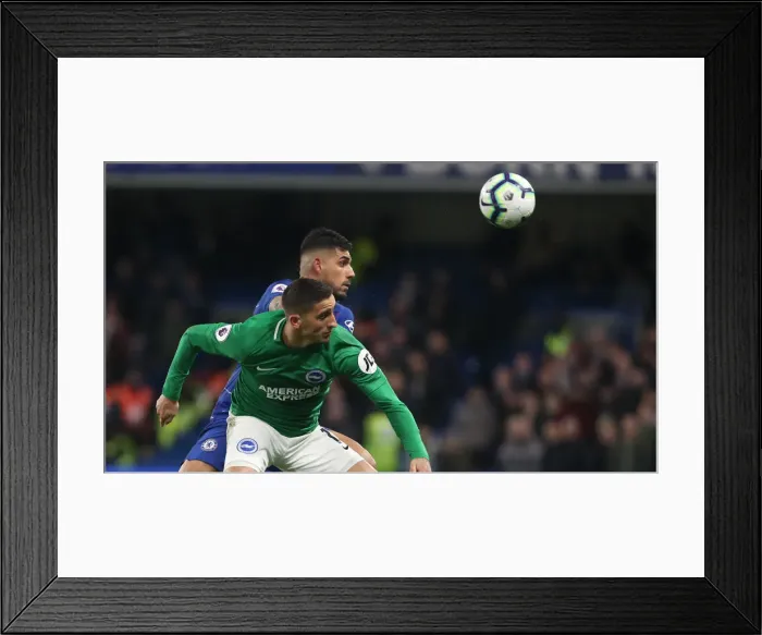 Framed Print : Premier League Showdown: Chelsea vs. Brighton and Hove Albion at Stamford Bridge (03APR19) Framed Print : Premier League Showdown: Chelsea vs. Brighton and Hove Albion at Stamford Bridge (03APR19)