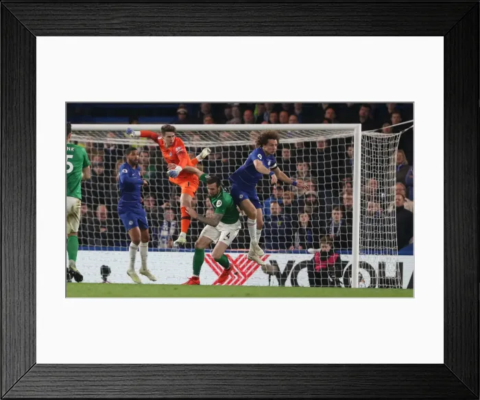 Framed Print : Premier League Showdown: Chelsea vs. Brighton and Hove Albion at Stamford Bridge (03APR19) Framed Print : Premier League Showdown: Chelsea vs. Brighton and Hove Albion at Stamford Bridge (03APR19)